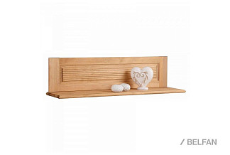 Полка настенная "Рауна" 110; бейц-масло