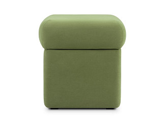 Пуф Палси Велюр Оливковый