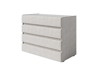 Комод Орматек Prime (Ткань: Флок Бентлей Айвори) 105x55