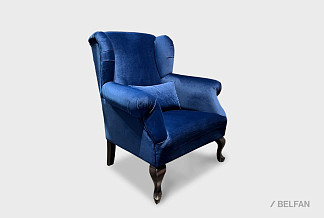 "Шоттэ" кресло; нераскл.; 12; Венге (Е-50 B)003; Нью Йорк 23(33674) (гр. 2)