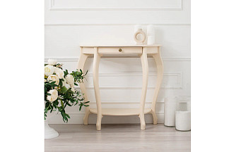 Консоль Элегант с выдвижным ящиком (дуб шампань)