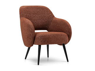 Кресло Бринт Рогожка Терракотовый