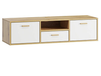 ТВ-тумба подвесная Нордик-4 Wood White
