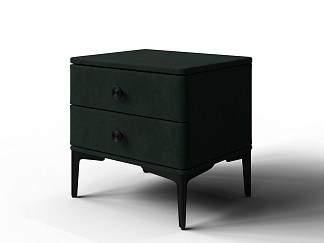 Тумба Verda Minimalism (Ткань: Микровелюр Laska 19 Папоротник (Verda)) 45x38