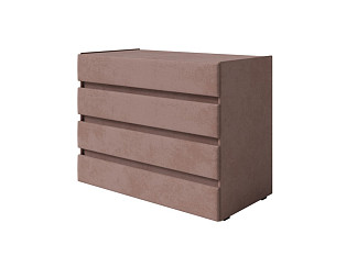 Комод Орматек Prime (Ткань: Велюр Ultra Горячий шоколад) 105x55