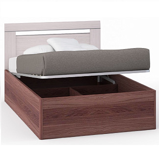 Кровать полутораспальная 140х200 Римини боско,шоко с подъемным механизмом Римини шоко