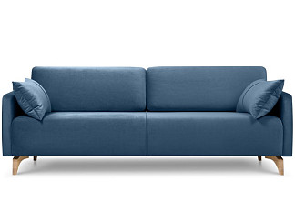 Диван прямой Льери Barhat Blue