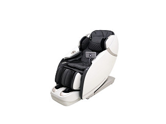 Массажное кресло Casada Skyliner II (Экокожа White/Grey (Белый/Серый)) 80x148