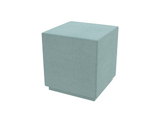 Пуфик Verda Пуф Modern (Ткань: Микровелюр Marino 23 Мятный) 41x41