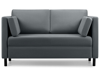 Диван прямой Кела Мини Velvet Grafit