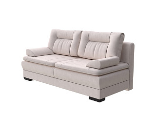 Орматек Диван-кровать Easy Home Middle (Ткань: Рогожка Тетра Бежевый) 150x200