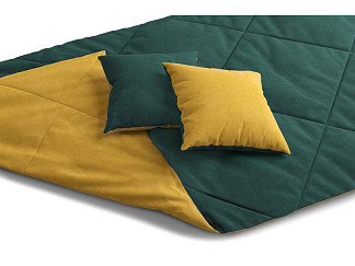 Топпер для дивана Сони-2 Велюр Желтый