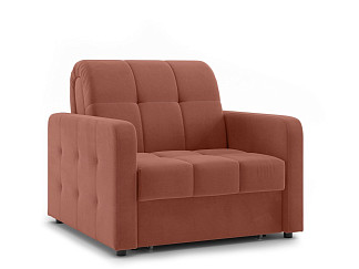 Орматек Диван-кровать Berlin Hard (Ткань: Велюр Formula 494 Коралловый) 80x200