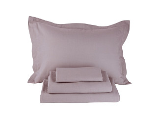 Комплект постельного белья Орматек Комплект Megapolis Touch Linen (Лен Euro dusty rose) 200x220