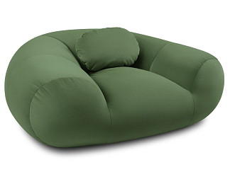 Пуф Тут Рядом Красавчик Мини Велюр Оливковый