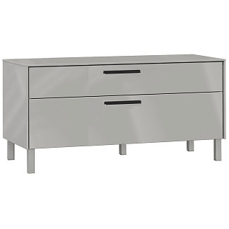 Тумба под телевизор Chelsea серая с паспарту Chelsea серая