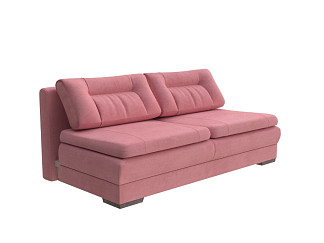 Орматек Диван-кровать Easy Home Base Middle (Ткань: Велюр Ultra Ягодный сорбет) 150x200