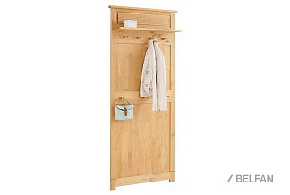 Вешалка настенная "Рауна" 200; бейц-масло