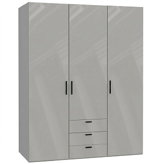 Шкаф трехстворчатый Челси серая Челси серая