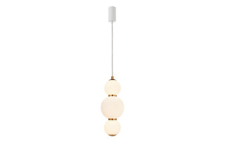 Подвес Kiran (белый) D130*H440/2050 LED*7W
