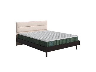 Кровать Орматек Albero Soft New (Ткань/Массив (сосна) Венге (сосна)/Teddy 304 Тауп) 200x220