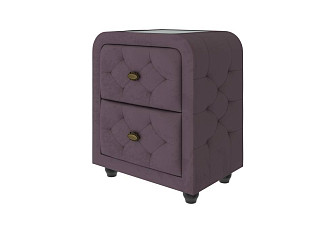 Тумба Орматек Flavio (Ткань: Микрофибра Diva Вяленая cлива) 51x38