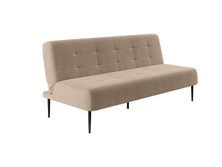 Орматек Диван-кровать Monaco без подлокотников (Ткань: Велюр Barkhat 5 Бежевый) 111x186