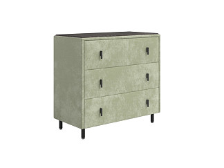 Комод Орматек Sofix (Велюр/ЛДСП Лофти Олива/Дуб Кантербери) 92x46