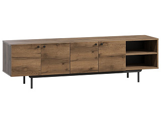 ТВ-тумба Скульт 3-180x51 Дуб Табачный