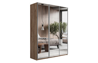 Шкаф-купе ЛЮКС /зеркальные фасады/