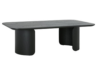 Журнальный стол Лейтон Ясень Черный