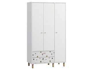 Шкаф детский Трикси 3-105x190 Мишки ​