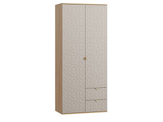 Распашной шкаф Монблан 2-93x215 Ритм Латте