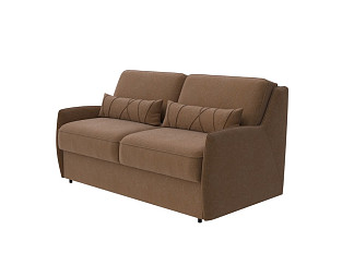 Орматек Диван-кровать Synergy Slim (Ткань: Велюр Soft 7 Светло-коричневый) 160x196