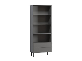 Стеллаж Дигарс 83x220 Графитовый