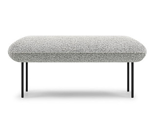 Банкетка Наск Букле Серый