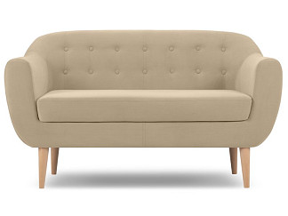 Диван прямой Роттердам Velvet Sand
