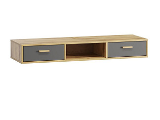 ТВ-тумба подвесная Нордик-5 Wood Grey