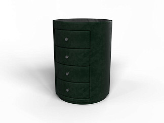 Тумба Verda Classic (Ткань: Микровелюр Laska 19 Папоротник (Verda)) 51x53