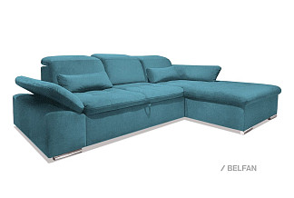 "Престон" диван с оттоманкой; раскл.; 2ML8MR; "Дельфин" (1940х1360); 83(1) (гр.1)