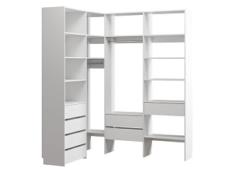 Модуль для гардероба Хелен-4-160-190-240 White