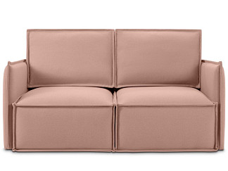 Диван прямой Ольен Мини Textile Pink