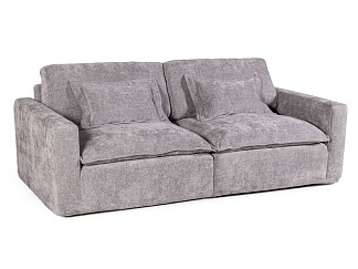 Орматек Meison 2-х местный с подлокотниками Soft (Ткань: Шенилл Siena silver) 120x234