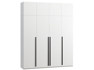 Распашной шкаф Кимбол 4.1-200x250 Белый