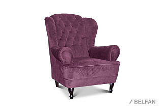 "Челси-1" кресло; нераскл.; 12; венге; Am 46 (гр.1)