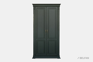 Шкаф для одежды 2-х дв. "Верди Люкс"; грин