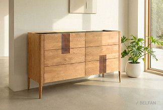 Комод "Бергамо" 6; дуб натуральный