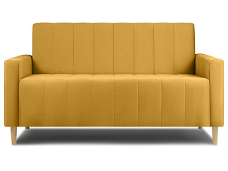 Диван прямой Маре-Мини 120 Velvet Yellow