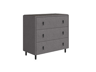 Комод Орматек Sofix (Рогожка/ЛДСП Nice Мокко/Дуб Кантербери) 92x46