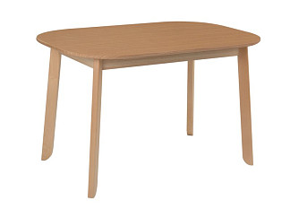 Кухонный стол Овалис 120x80 Коричневый/Натуральный